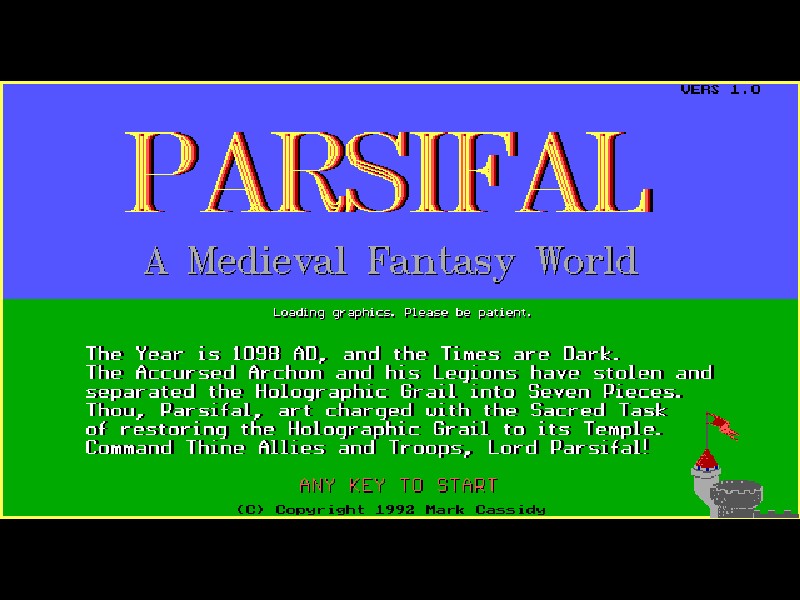 Parsifal: A Medieval Fantasy World