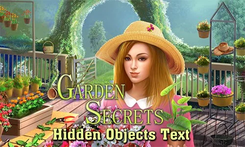 Garden Secrets Hidden Objects by Text